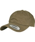 Flexfit Yupoong Peached Cotton Twill Dad Cap Unstructured Curved Brim 6245PT