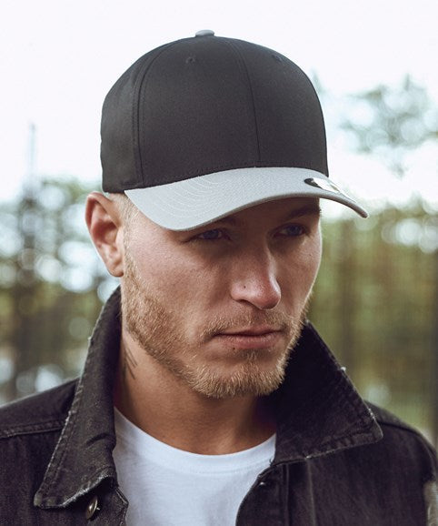 Flexfit Woolly Combed 2-Tone Cap by Yupoong Premium Wool-Blend S/M L/XL