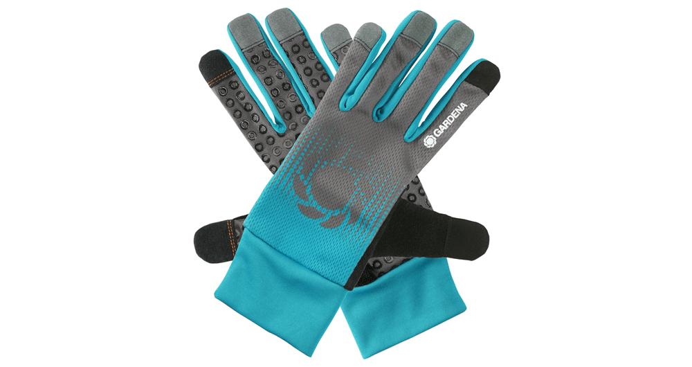 Gardena Garden & Maintenance Gloves with Grip Silicone Coating for Comfort